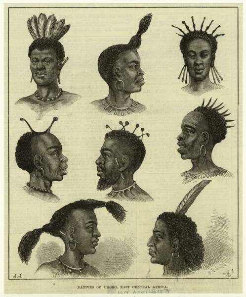 アフリカの髪型