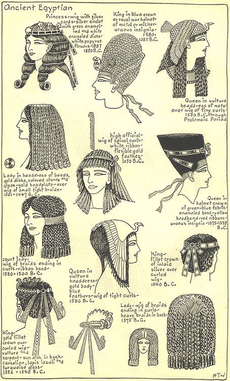 古代エジプトの髪型